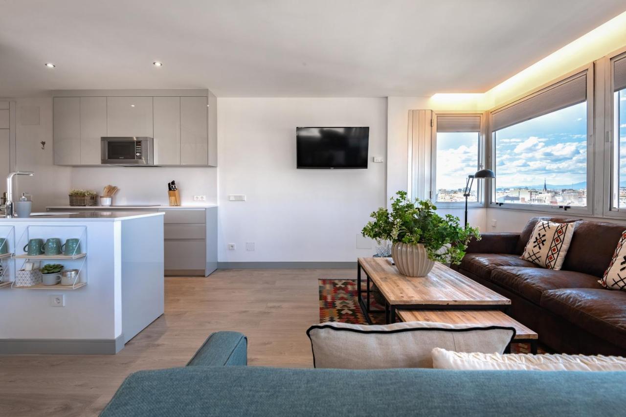 2 Bedrooms 1 Bathroom Furnished - Justicia - Incredible Views - Mintystay Мадрид Екстер'єр фото